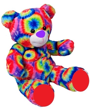 Tie-Dyed Teddy Bear Gifts