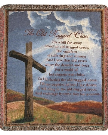 Old Rugged Cross Flower Arrangement