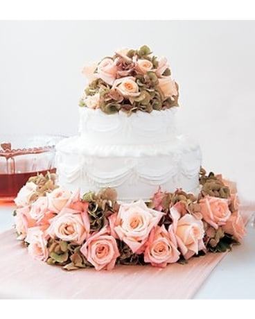 Sweet Visions Wedding Cake Decoration Flower Arrangement