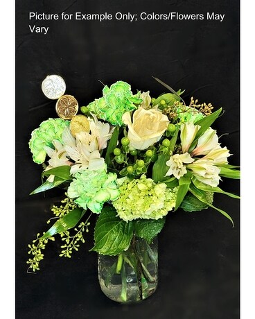 St. Patty's Day Bouquet Flower Arrangement