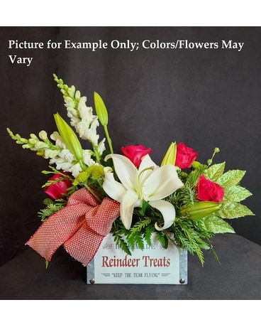Reindeer Treats Bouquet Flower Arrangement