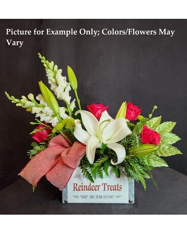 Reindeer Treats Bouquet Flower Arrangement