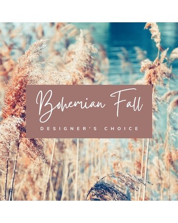 Bohemian Fall - Designers Choice Flower Arrangement