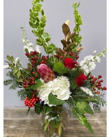 Florist Choice - Berry Merry Christmas Flower Arrangement