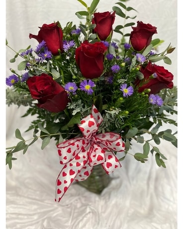 Simply Red Roses Custom product