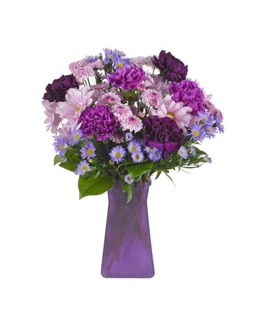 Purple Beauty (Local Delivery Only) Flower Arrangement