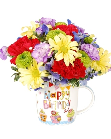 Birthday Wishes (Local delivery only) Flower Arrangement