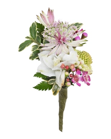 Seasonal Mix Boutonniere Flower Arrangement