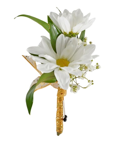 Daisy Boutonniere Boutonniere