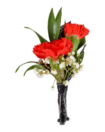 Mini Carnation Boutonniere Boutonniere