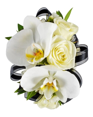 Orchid & Rose Corsage Corsage