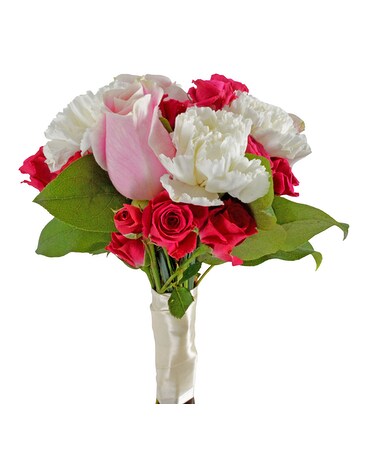 Pink Posey Bouquet Corsage