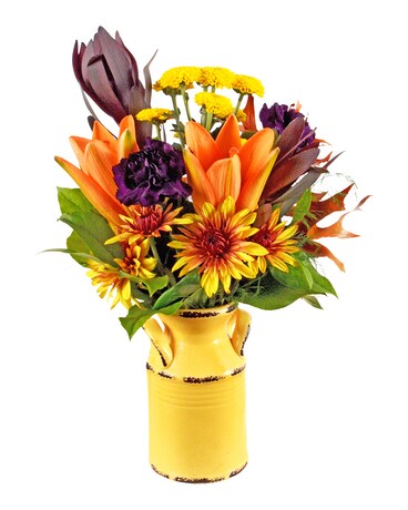 Simply Fall Flower Arrangement