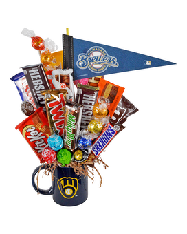 Brewers Candy Bouquet Flower Arrangement