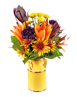 Simply Fall Flower Arrangement
