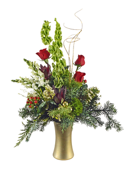 Holiday Grandeur Flower Arrangement