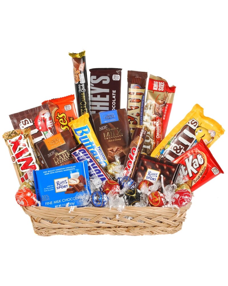 Chocolate Lovers Basket in Madison WI - Felly's Flowers