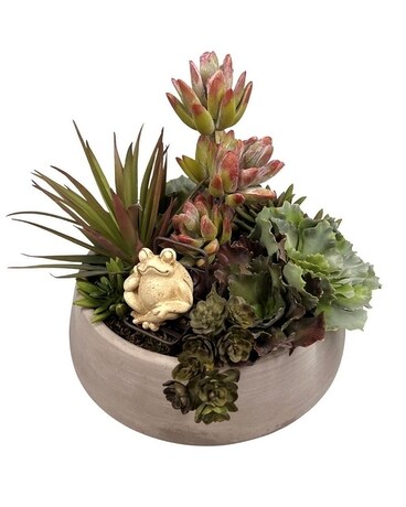 Faux Succulent Garden Plant