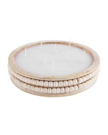 Wood Beaded Candle Gifts