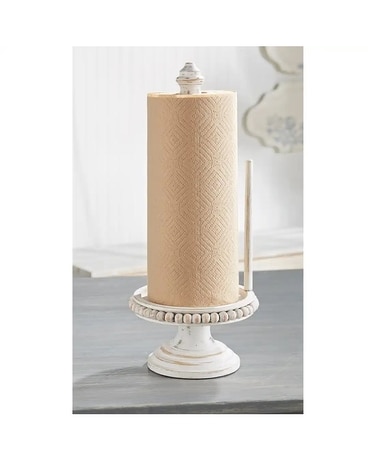 Beaded Wood Paper Towel Holder Gifts