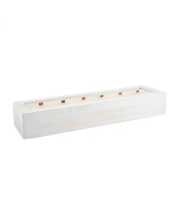 Long White Wooden Candle Gifts