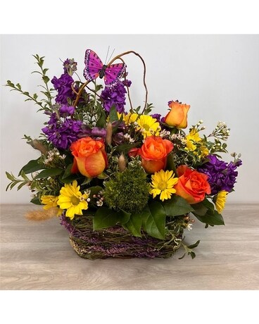 Woodland Garden Flower Arrangement