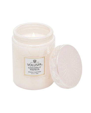 Voluspa Coconut Papaya Candle Jar Candle