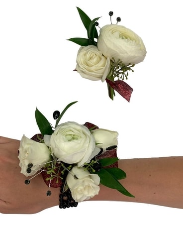 Brittany and Patrick Corsage