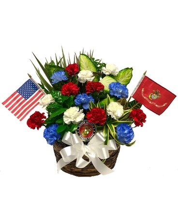 Marine Military Dish Garden