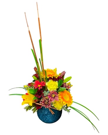 Autumn Waterfall Flower Arrangement