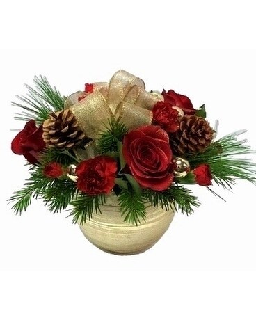 Shiny and Bright Flower Arrangement