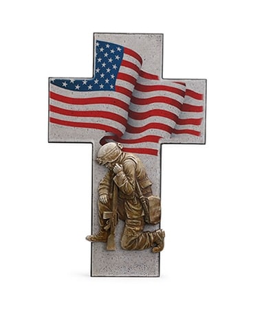 Soldier & Flag Military Cross Gifts