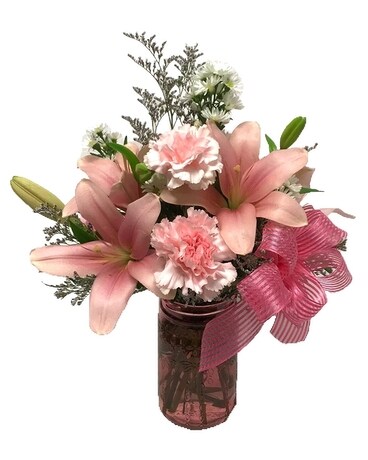 Country Chic Flower Arrangement