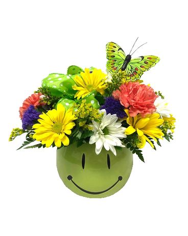Lime So Happy Flower Arrangement