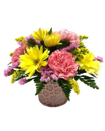 A Breath of Spring Flower Arrangement