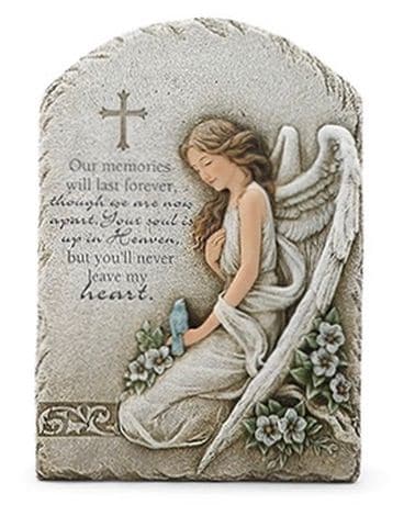 Angel with Blue Bird Plaque Gifts