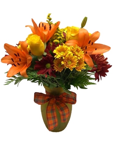 Orange Blossom Bouquet Flower Arrangement