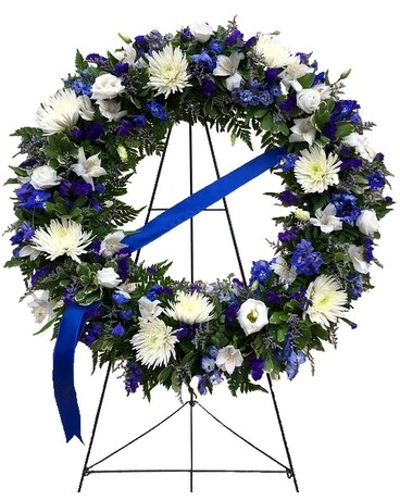 Infinite Peace Wreath Flower Arrangement