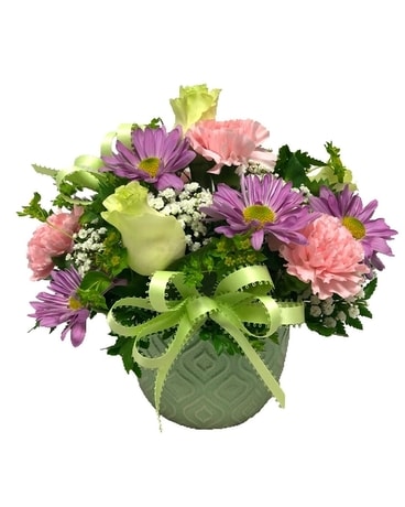 Mint To Be Bouquet Flower Arrangement
