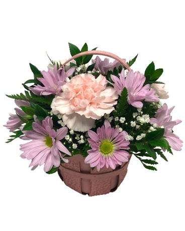 Simply Sweet Basket Flower Arrangement