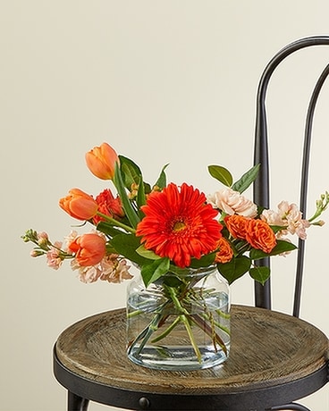 Just Peachy Flower Arrangement