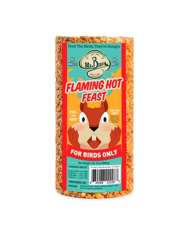 Flaming Hot Feast Cylinder by Mr. Bird Gifts