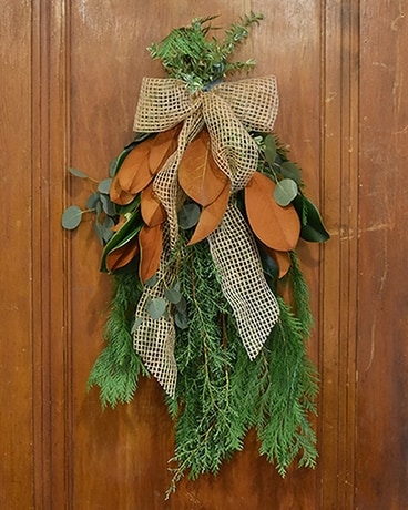 Natural Elements Swag Flower Arrangement