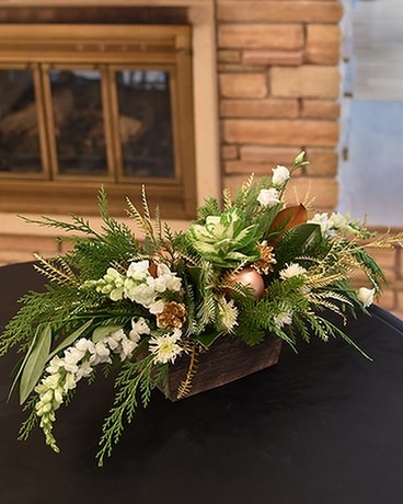 Gorgeous in Gold Flower Arrangement