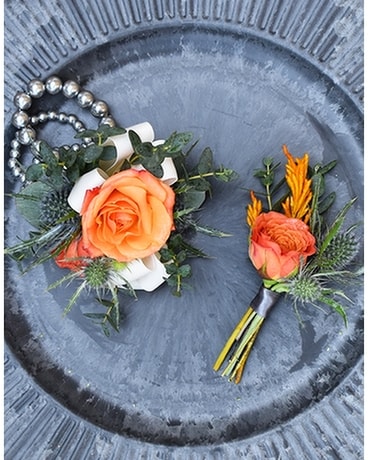 Rustic Elegance Set Corsage