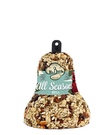 All Season Fruit & Nut Bell by Mr. Bird Gifts