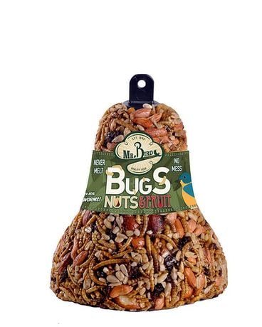 Bugs, Nuts & Fruit Bell by Mr. Bird Gifts