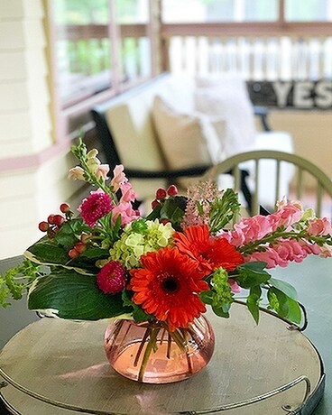 Summer Sunset Flower Arrangement