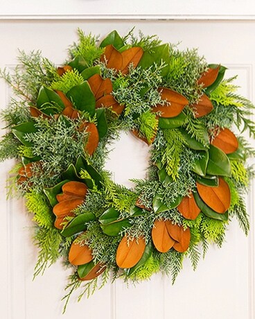 Fresh Bunches Mixed Wreath Flower Arrangement
