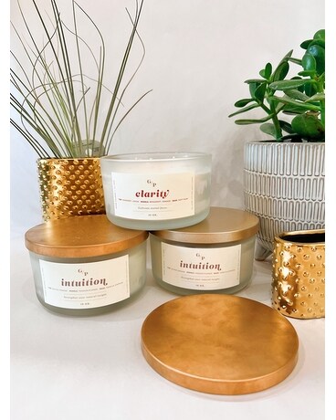 Hand Poured Crystal Infused Candle Gifts